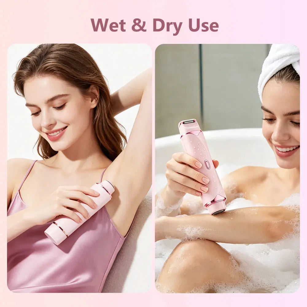 Dual-Head Electric Hair Trimmer For Women | USB Rechargeable