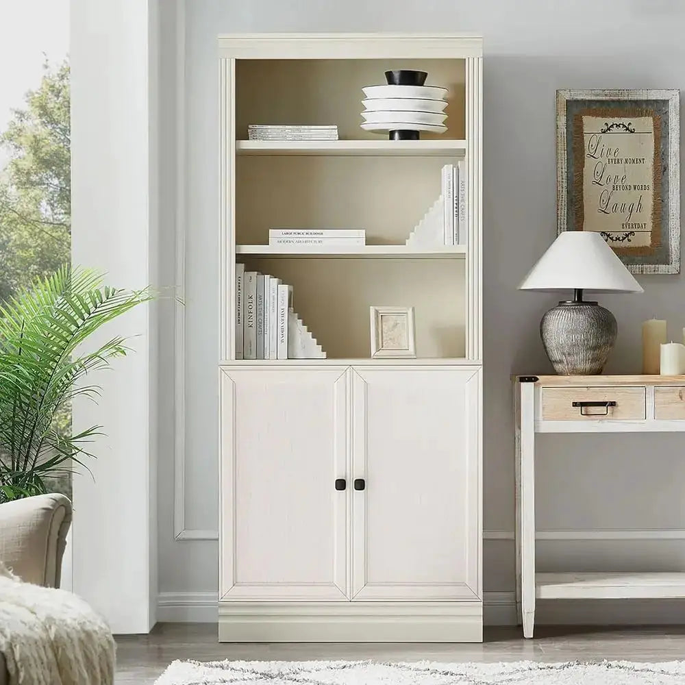 5-Tier Tall Adjustable Shelving Unit for Home Office, Living Room, or Bedroom Storage from PriceLows™