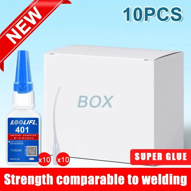 Super Glue | 20 ml Capacity | 10 Sec Dry Time | Model 401 406 Universal