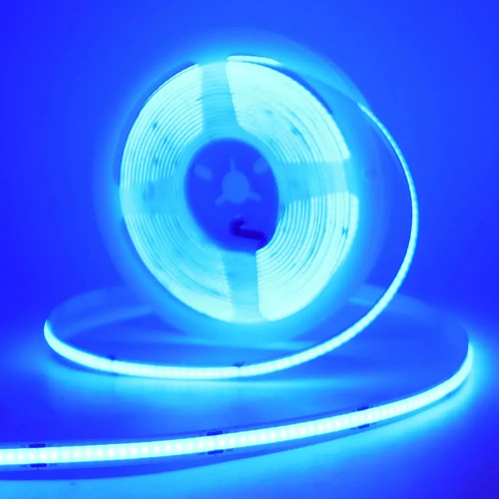8MM COB Led Strip 5V with Motion Sensor Battery Powered 320LEDs/M Led Induction Night Light Warm White Red Ice Blue Green Yellow from PriceLows™