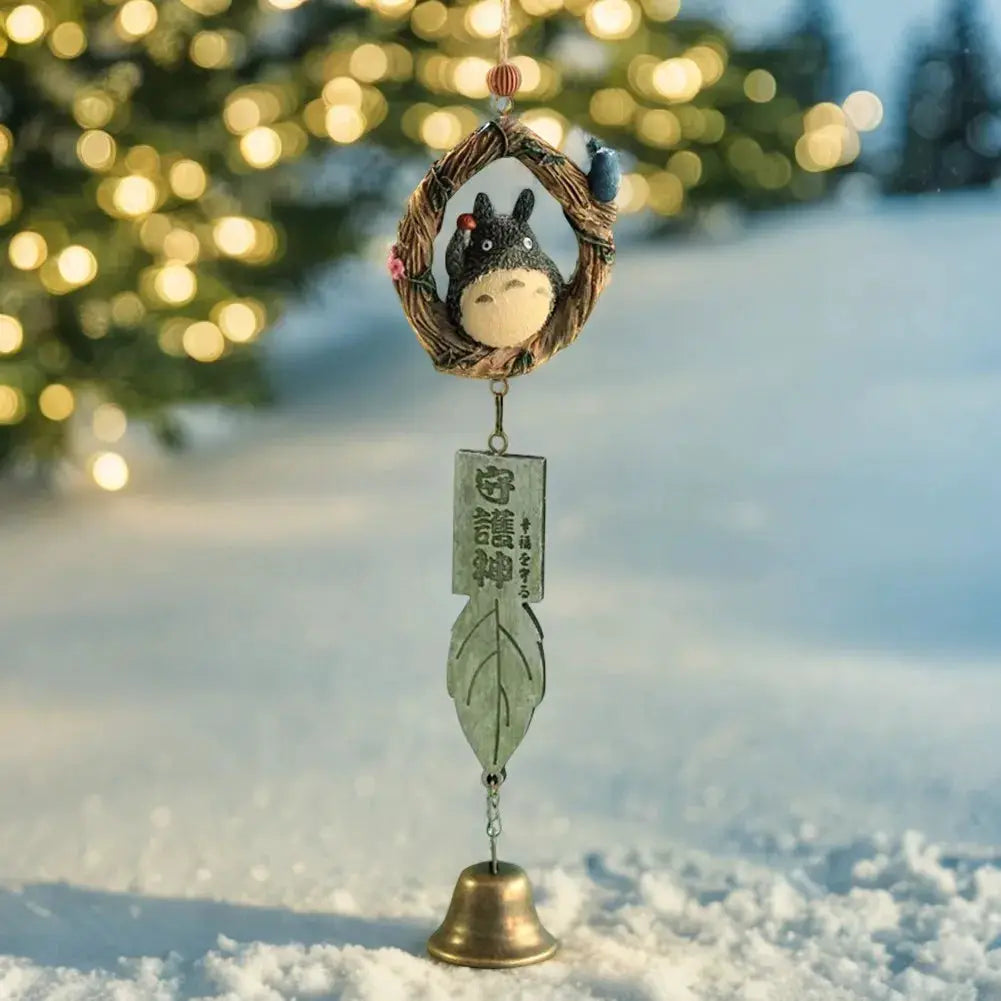 Resin Wind Chime Ornaments Totoro Wind Chime DIY Craft Gifts for Home Garden Decor from PriceLows™
