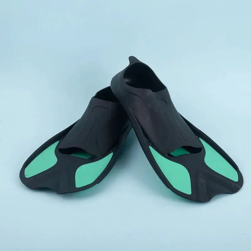 Swimming Training Flippers Snorkeling Adult Children Diving Frog Shoes Short Scuba Diving Fins Water Sports Equipment from PriceLows™