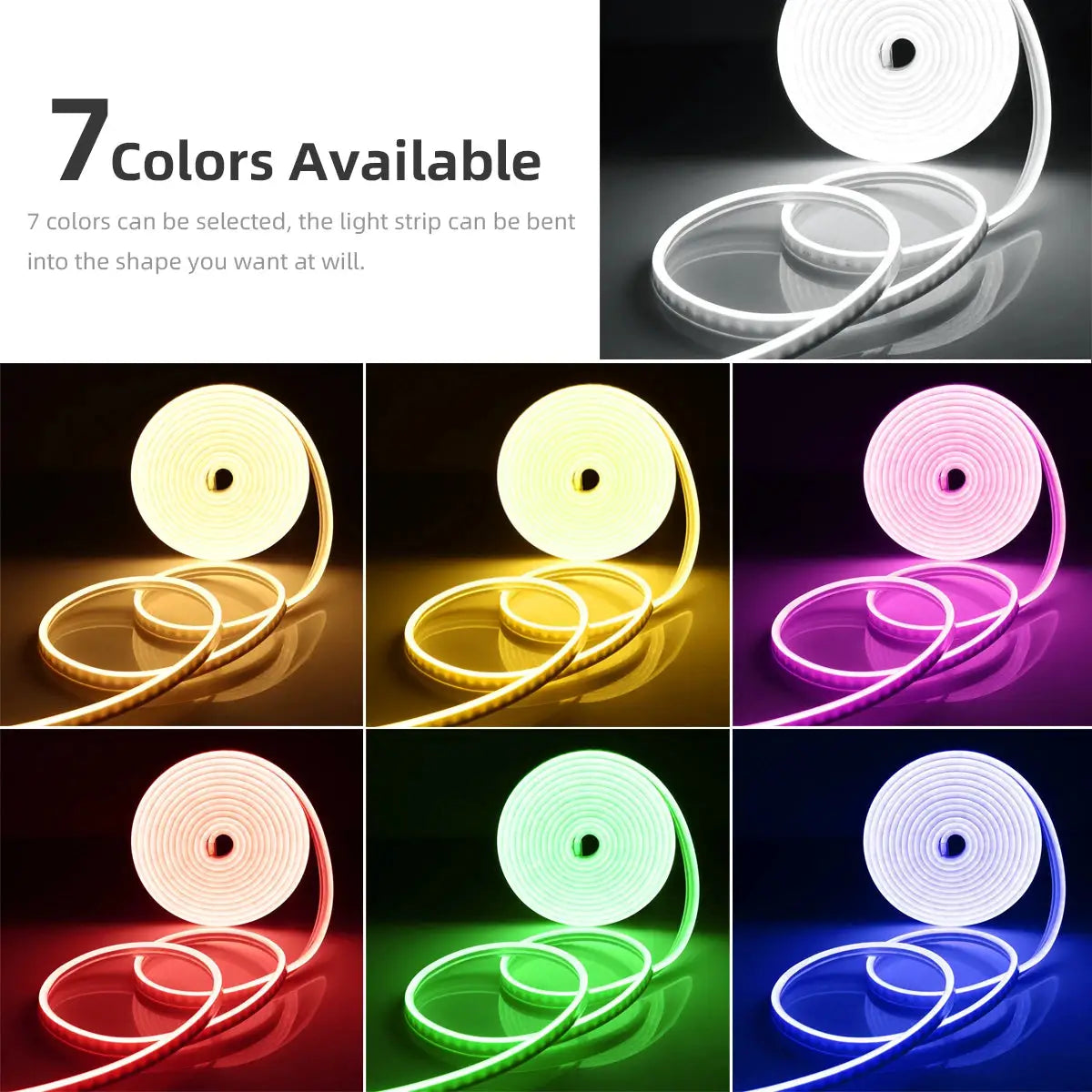 Wireless PIR Motion Sensor LED Strip Light Neon Sign 12V Neon Lights Tape For DIY Kitchen Christmas Backlight Lamp Decoration from PriceLows™