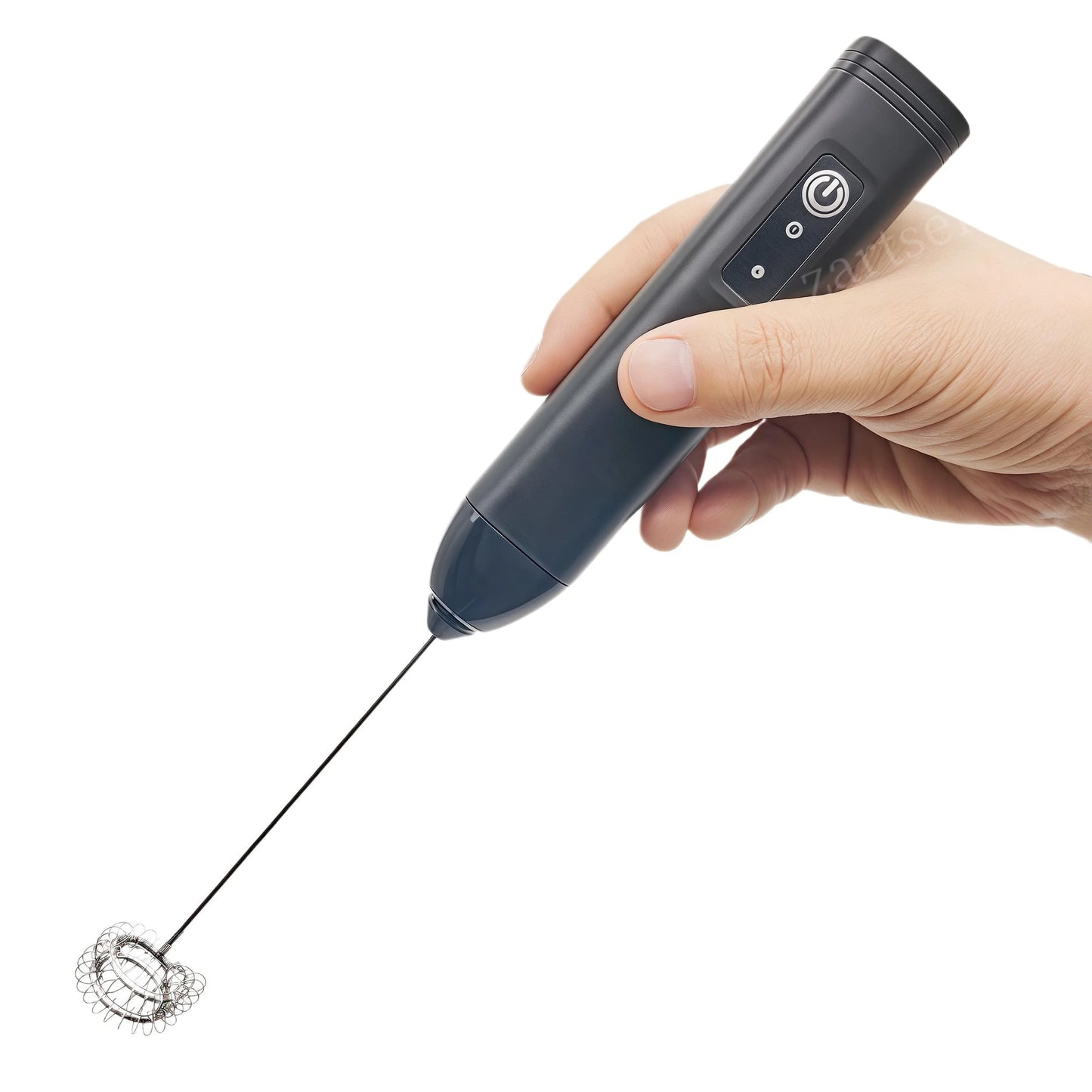 Wireless Milk Frother | Type C Rechargeable | 7000 RPM | Stainless Steel Body