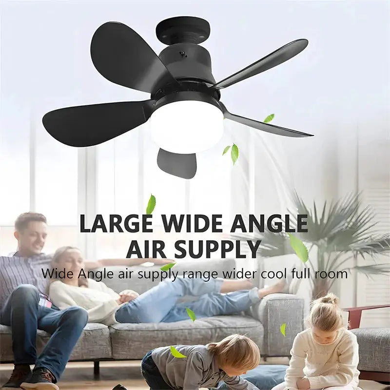 Ceiling Fan Light | Remote Control | Dimmable 3 Color Temperatures | E27 Socket