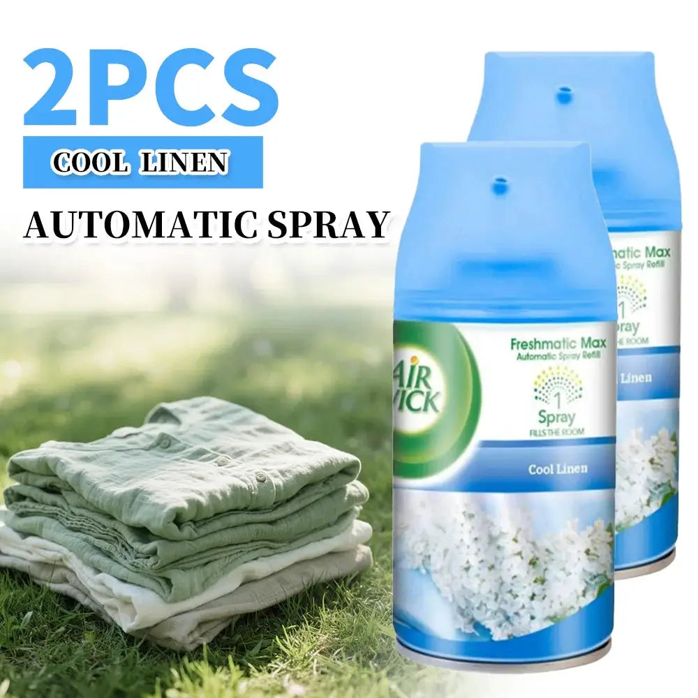 Automatic Spray Air Freshener Refill | 6.2 Oz Per Canister | 2 Pack Sets