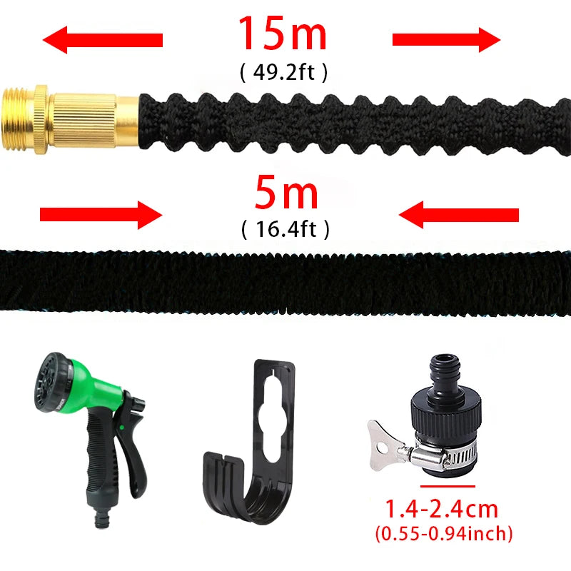 Garden Water Hose 3 Times Expandable Watering Hose High Pressure Flexible Car Wash Watering Garden Irrigation Magic Hose Pipe from PriceLows™
