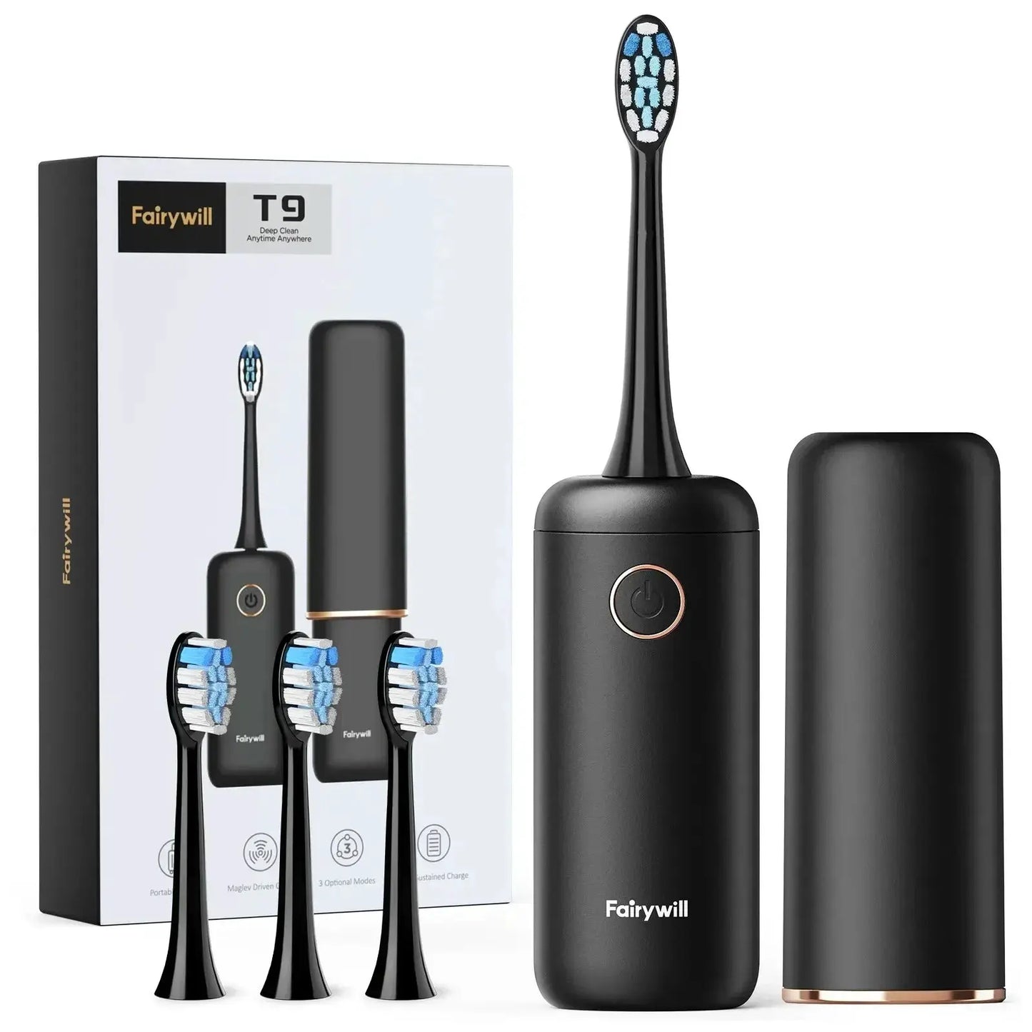 Fairywill P11 T9 P80 Electric Toothbrush Heads from PriceLows™