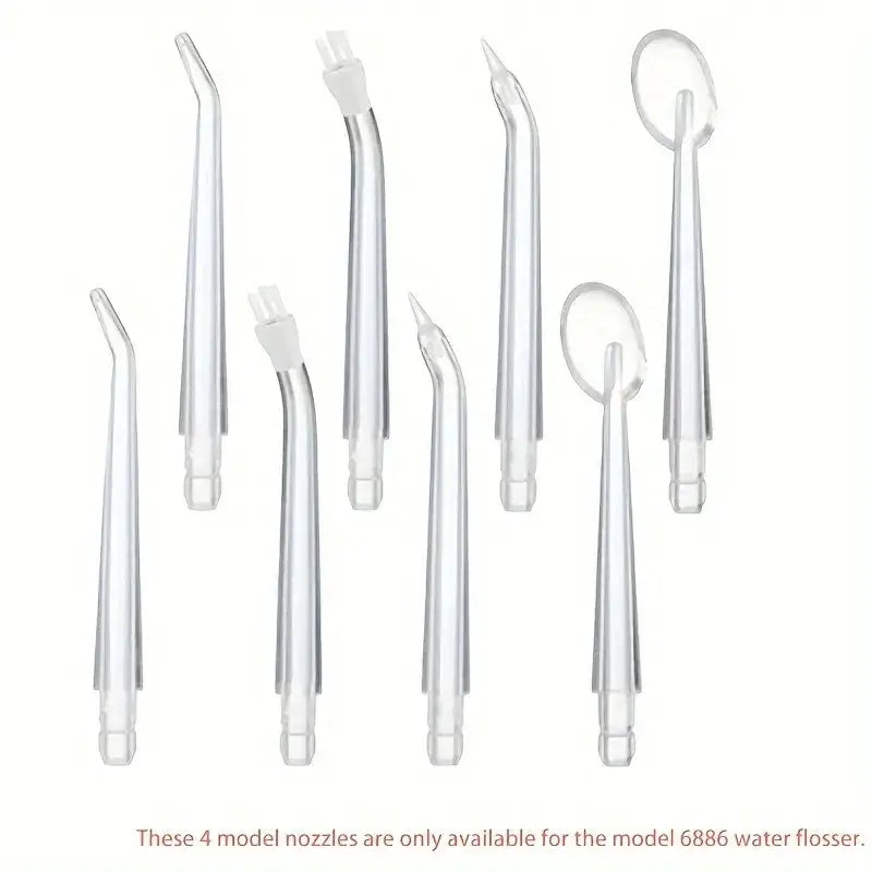 4/8/16Pack GentleCare Water Flosser Tips - Easy-to-Attach, Durable Plastic Nozzles for a Clean, Convenient Replacement Pack from PriceLows™