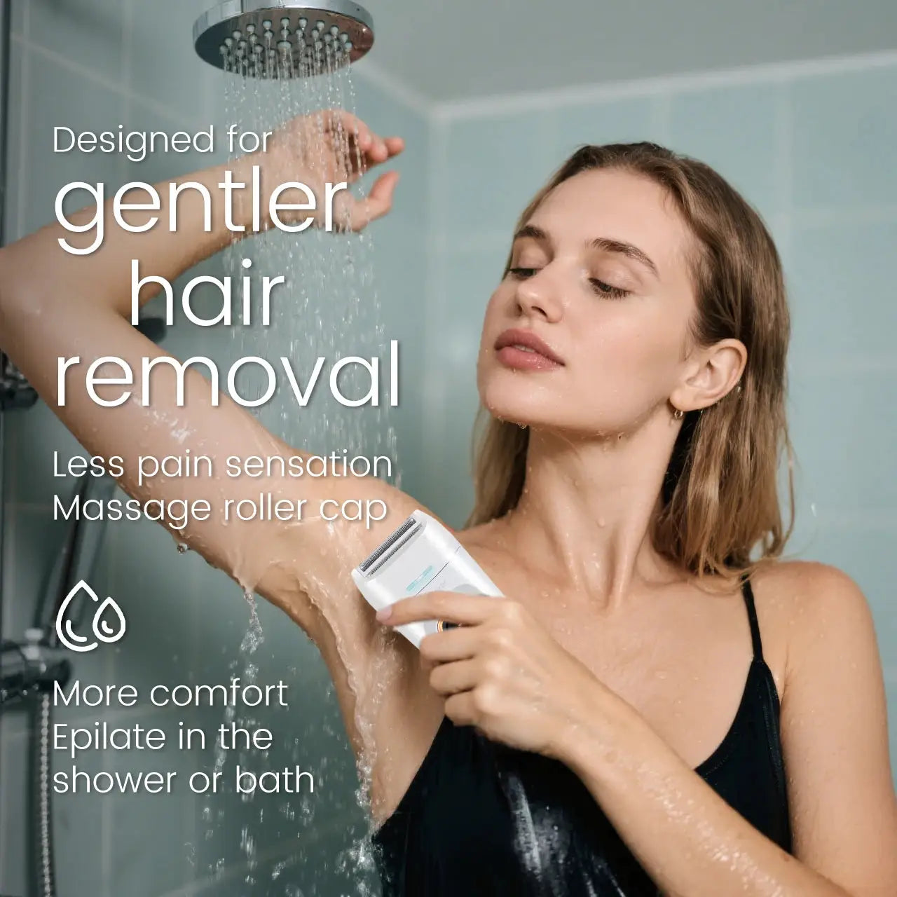 2-in-1 Epilator | IPX7 Waterproof | 90 Minute Runtime | For Women
