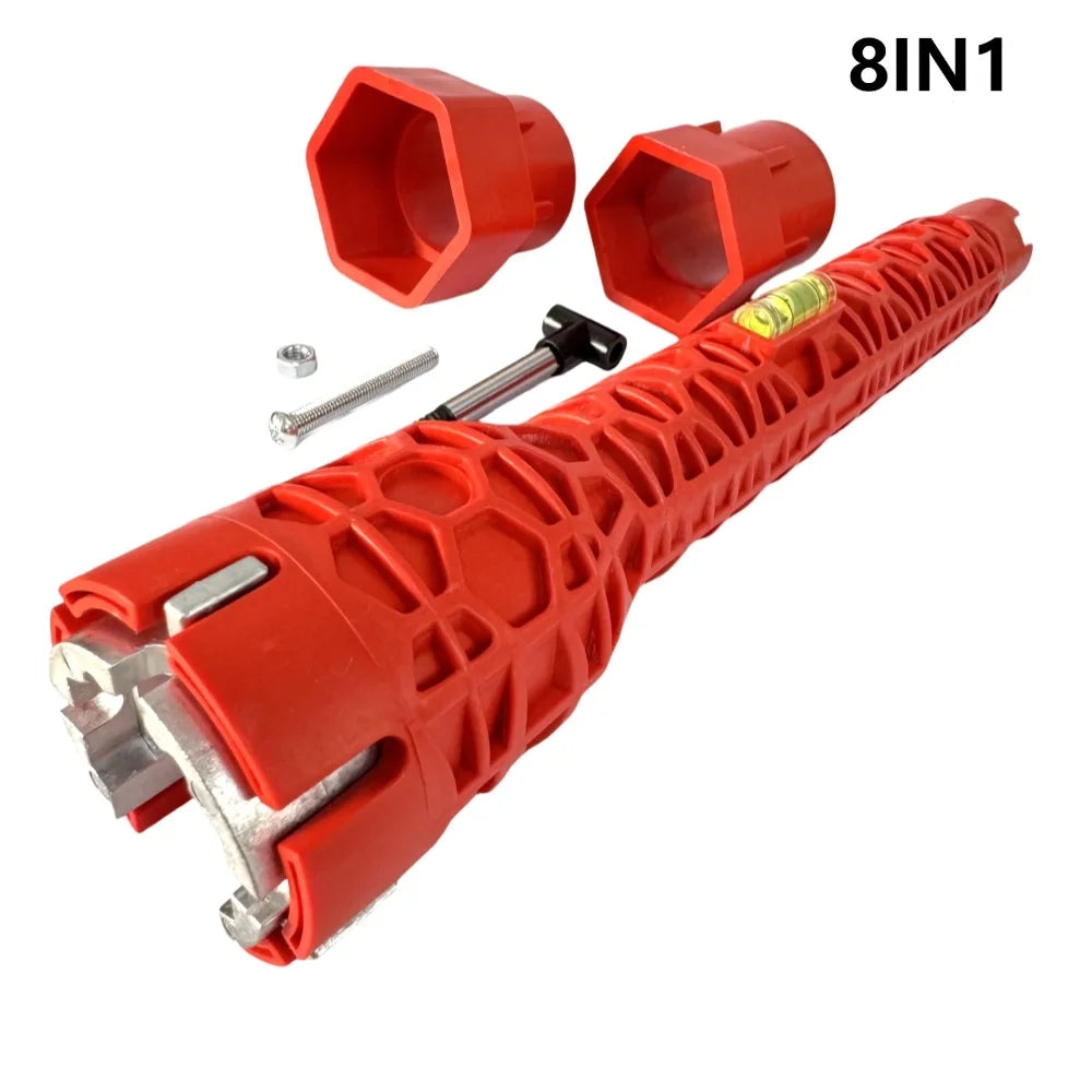 8/18 in 1 Universal Wrench Faucet Multi-head Double-head Sink Installer Sink Plumbing Socket Wrench Repair Tool Set Professional from PriceLows™