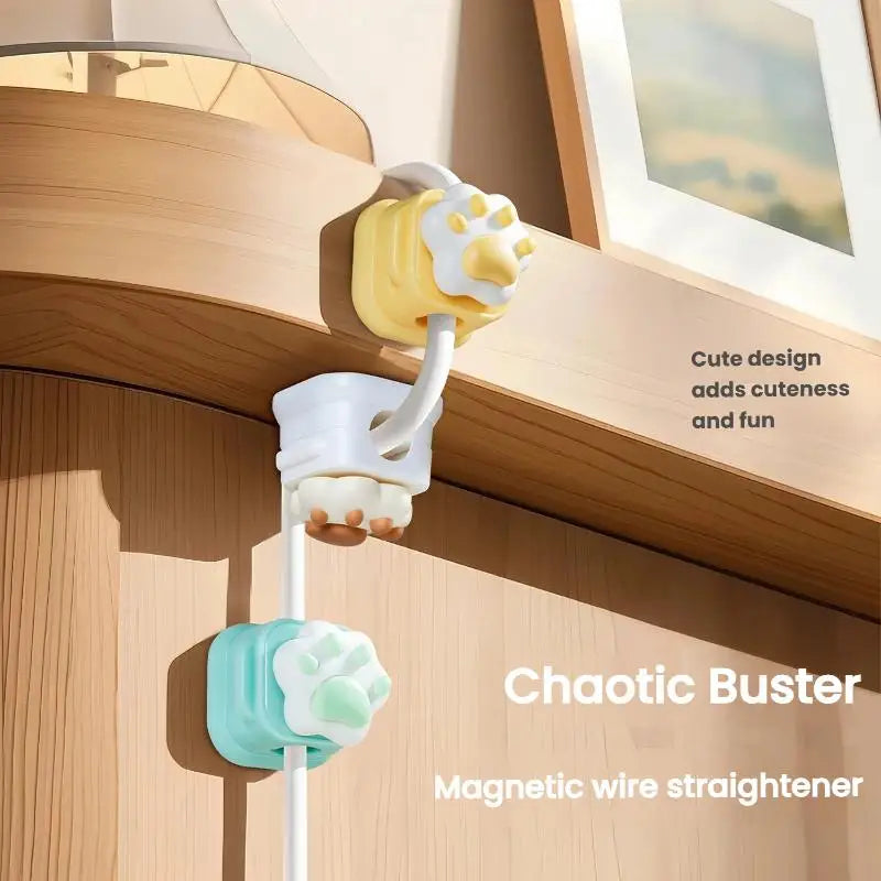 Desktop Cute Cable Organizers Holder Clips Desk Tidy Organiser Self Adhesive Cable Management Office Wire Cord Holder from PriceLows™
