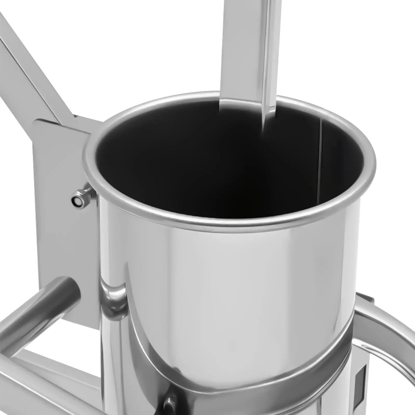 201 Stainless Steel Manual Meatball Maker 3 Size Molds Adjustable Height Large 5.51lbs Barrel, Ideal for Home and Commercial Use from PriceLows™
