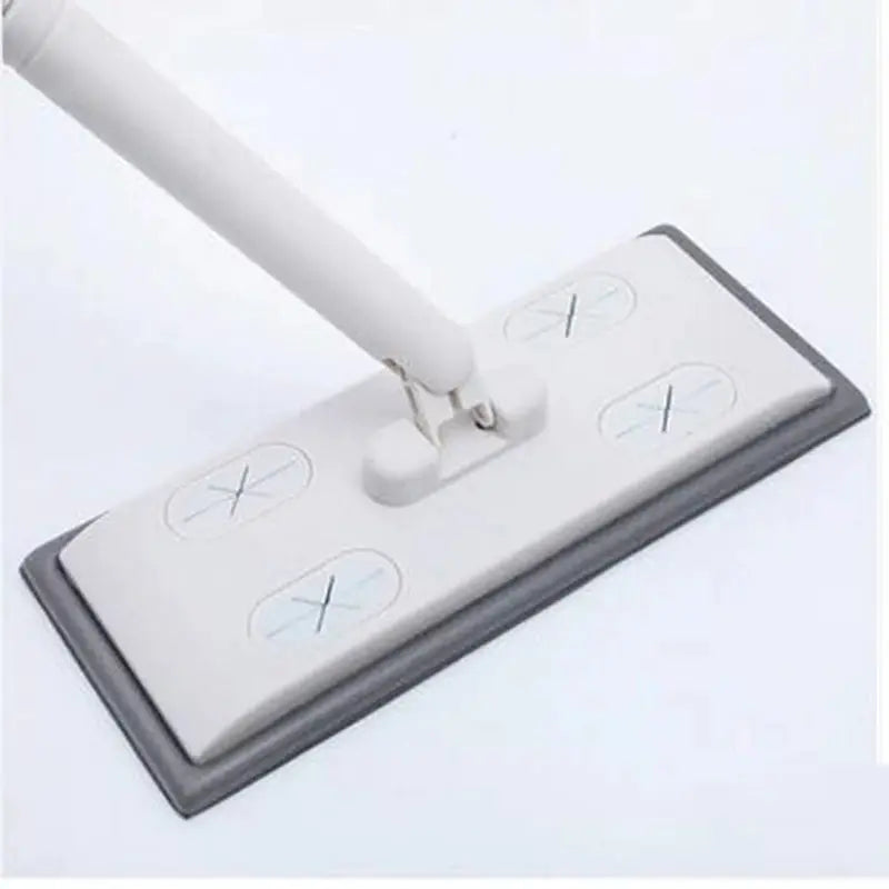 Home Electrostatic Dust Collector Mop Foldable 51.2 In Long Handle with Disposable Vacuum Paper Floor Wipes Thread Flat Mop from PriceLows™