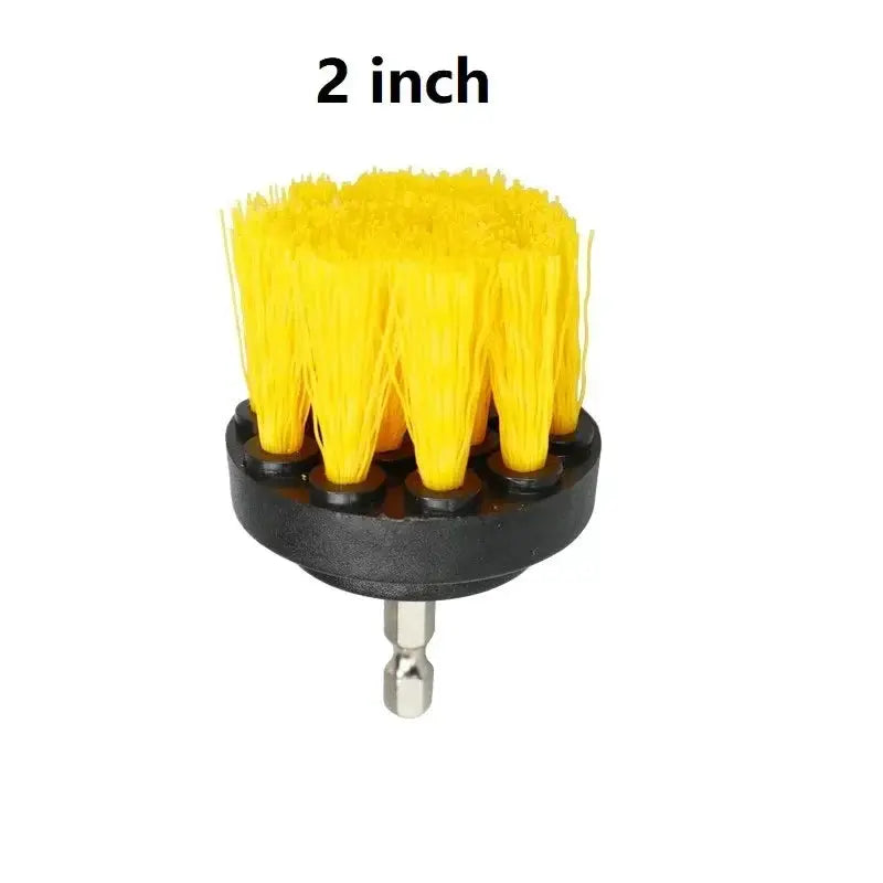 Drill Brush Attachment Set Power Scrubber Wash Cleaning Brushes Tool Kit with Extension for Clean Glass windows Kitchen Toilet from PriceLows™