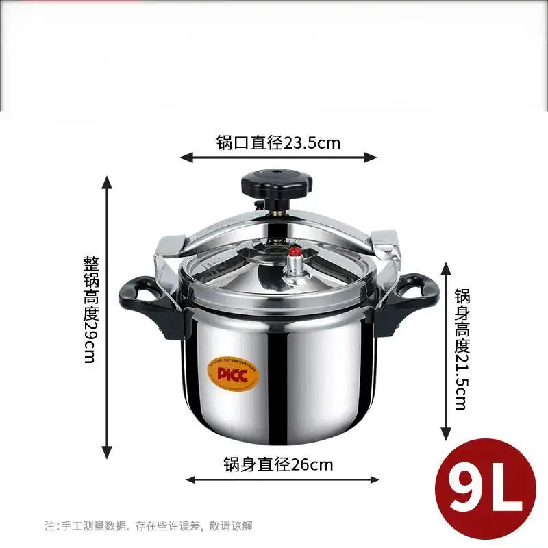 Pressure Cooker | 30 Quart Capacity | Stainless Steel | Large Steamer