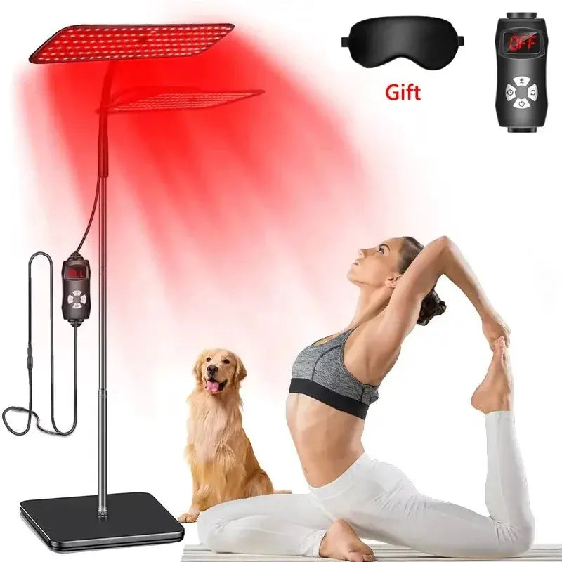Near Infrared Light Panel | 660nm 850nm | Timer Adjusted Stand