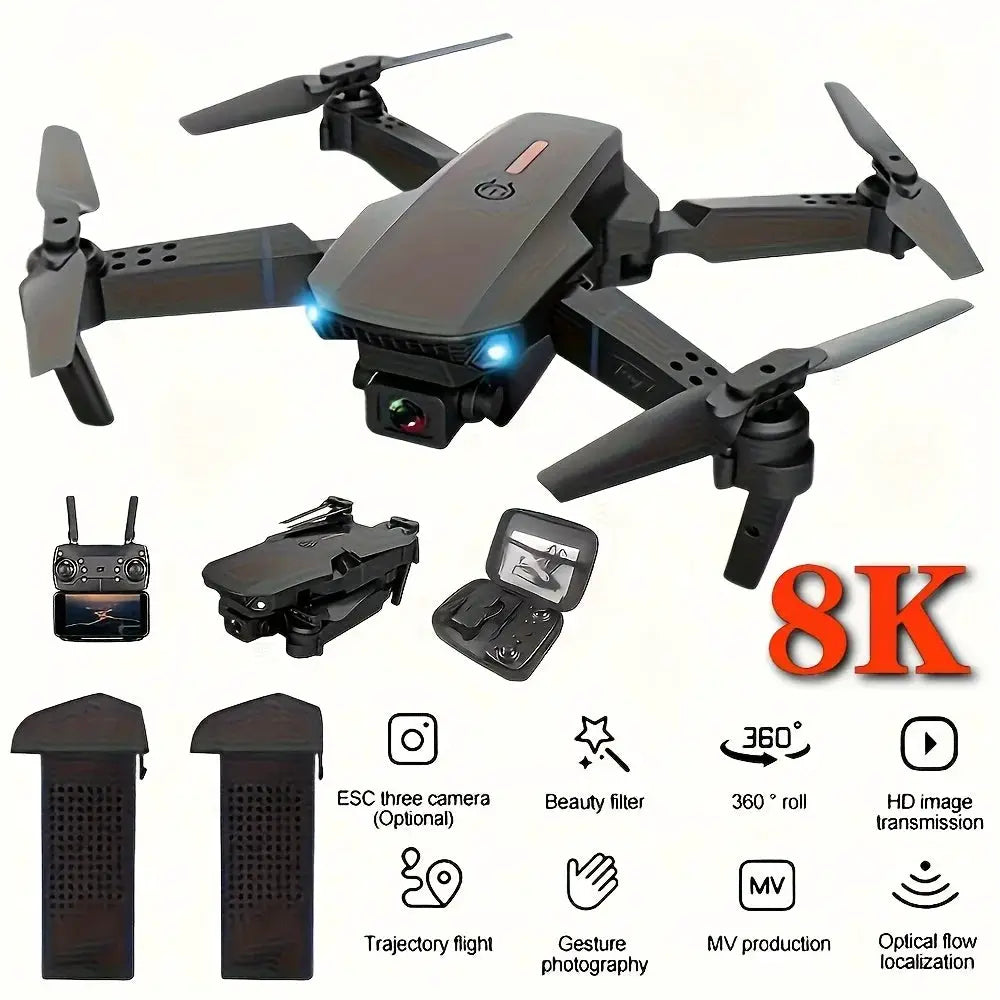 Foldable Drone | Dual Camera | 20 Min Flight | Compact Size