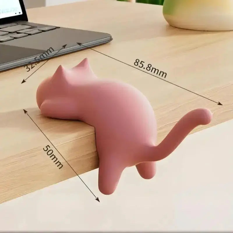 Cute Cat Bag Hook Portable Table Hook Handbag Backpack Organizer Holder for Home Office Desk Side Decor Travel Bag Hanger from PriceLows™