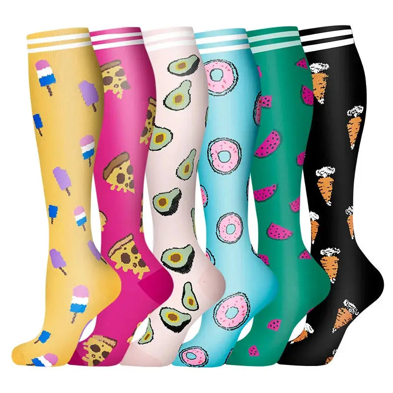 Compression Socks | Crew Height | Four Way Stretch | Unisex
