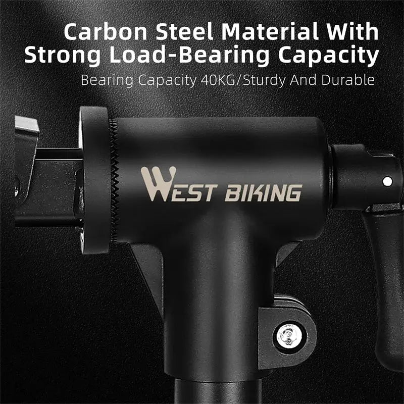 WEST BIKING Bicycle Repair Stand Wall/Table Mount Bike Parking Racks Maintenance Support Adjustable Clamp Bike Display Storage from PriceLows™