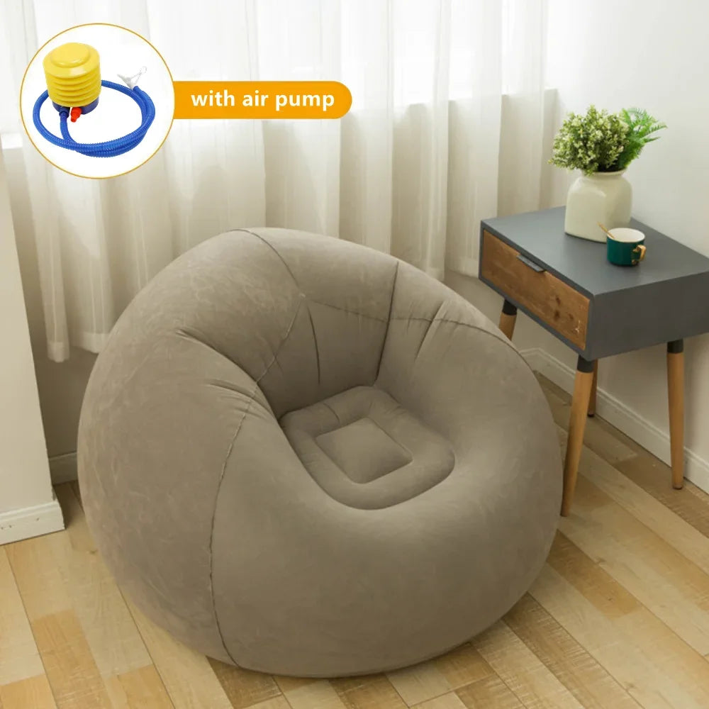 Inflatable Sofa Chair | PVC Lounger | Indoor Outdoor Use | Large