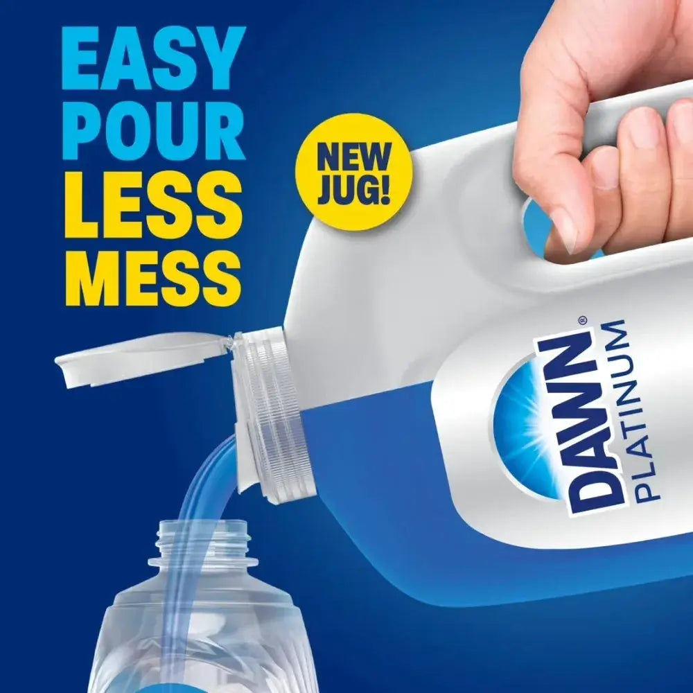 Dish Soap | Fresh Rain Scent | Powerful Grease Cleaning | 30 Fl Oz Bottle