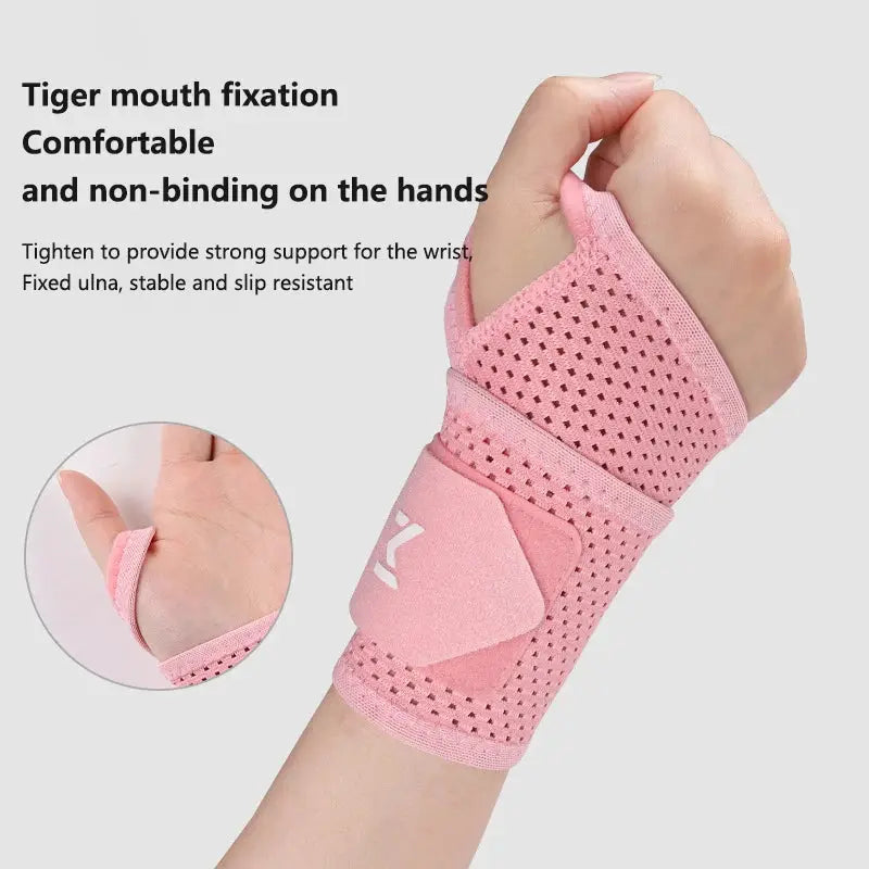 Breathable Wrist Support Brace | Adjustable Compression | Joint Pain Relief