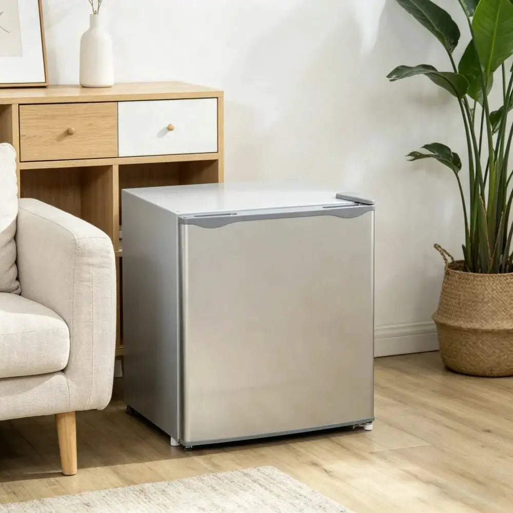 White Mini Refrigerator, Compact Single Door Fridge with 41dB Ultra Quiet Operation, Energy Saving, Small Cooler for Bedroom, Dorm, Office, Apartment, Keep Food & Beverages Fresh All Day from PriceLows™