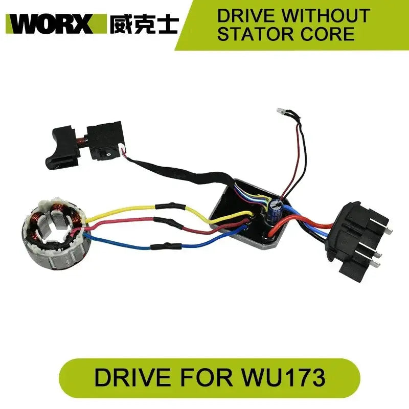 Orginal new Switch Driver motor reducer casing toothed wheel shell chuck parts for WORX WU173 Electric screwdriver from PriceLows™
