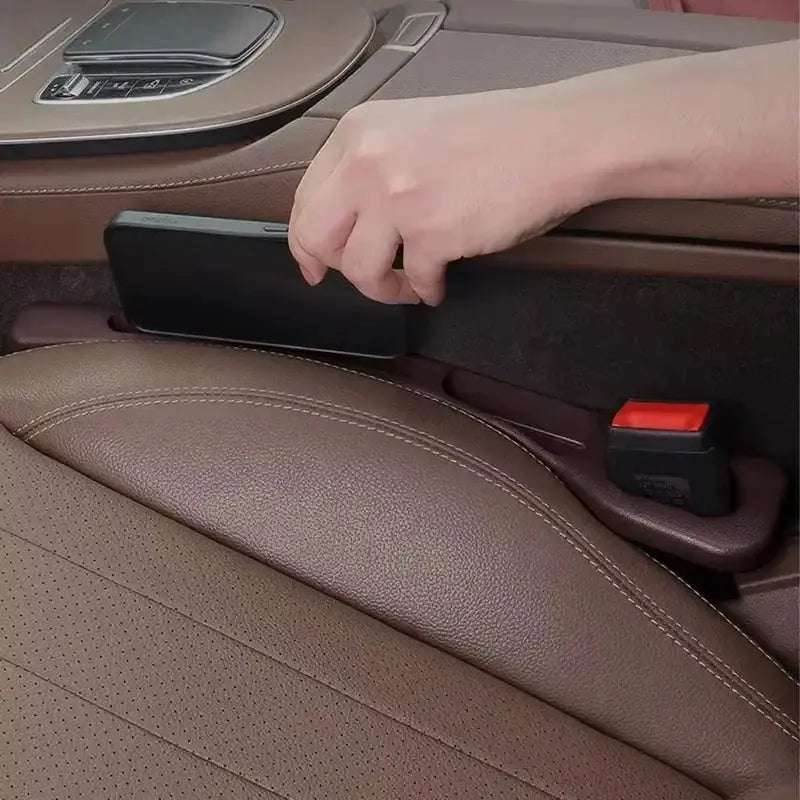 2Pcs Car Seat Gap Filler Seat Crevice Storage Box Bag Between Seats Console Organizer Decoration Interior Auto Accessories from PriceLows™
