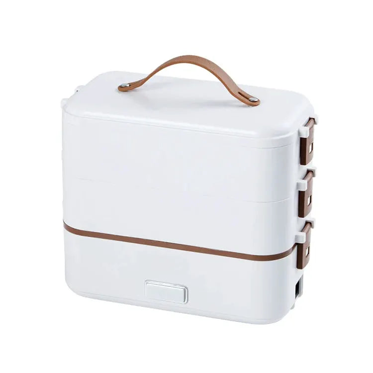 Portable Electric Heating Lunch Box Stainless Steel Food Warmer Electric Lunch Box for Home and Office from PriceLows™