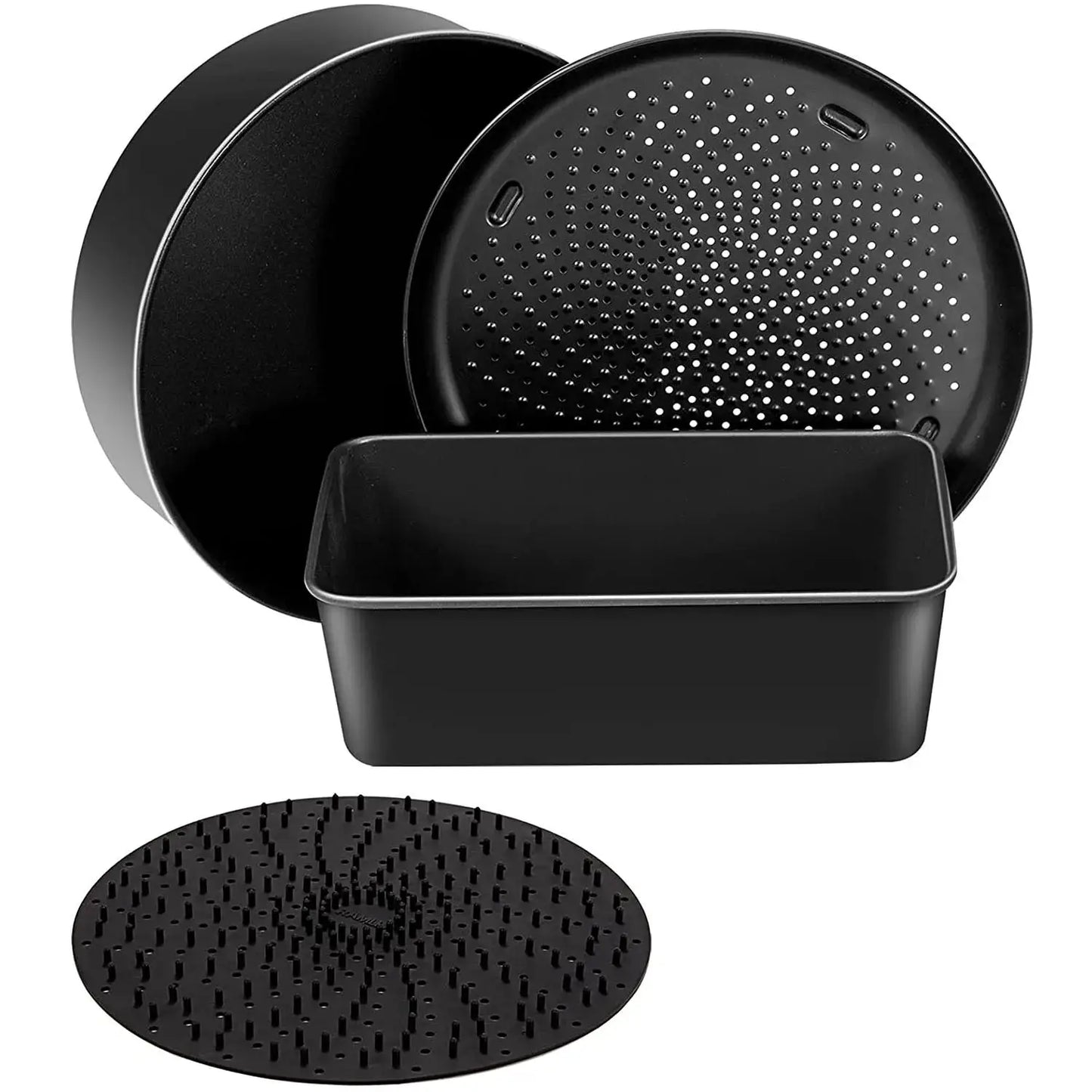 Ninja Foodi Bakeware Set | 6.5 And 8 Qt Compatible | Crisper Pan And Loaf Pan
