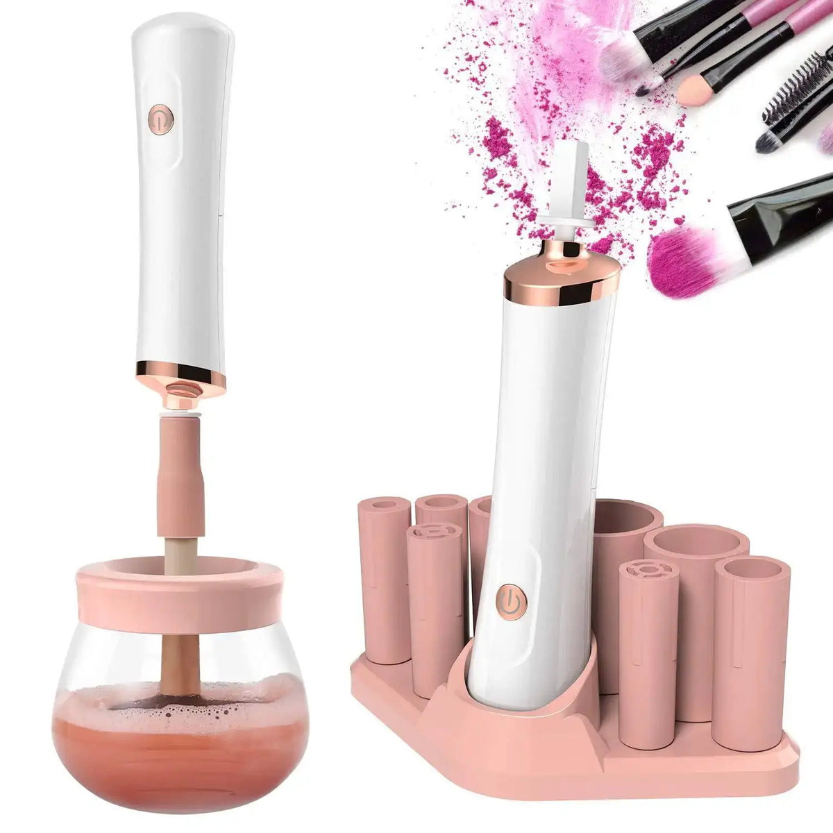 Electric Makeup Brush Cleaner | 1500mAh Battery | 3 Speed Settings