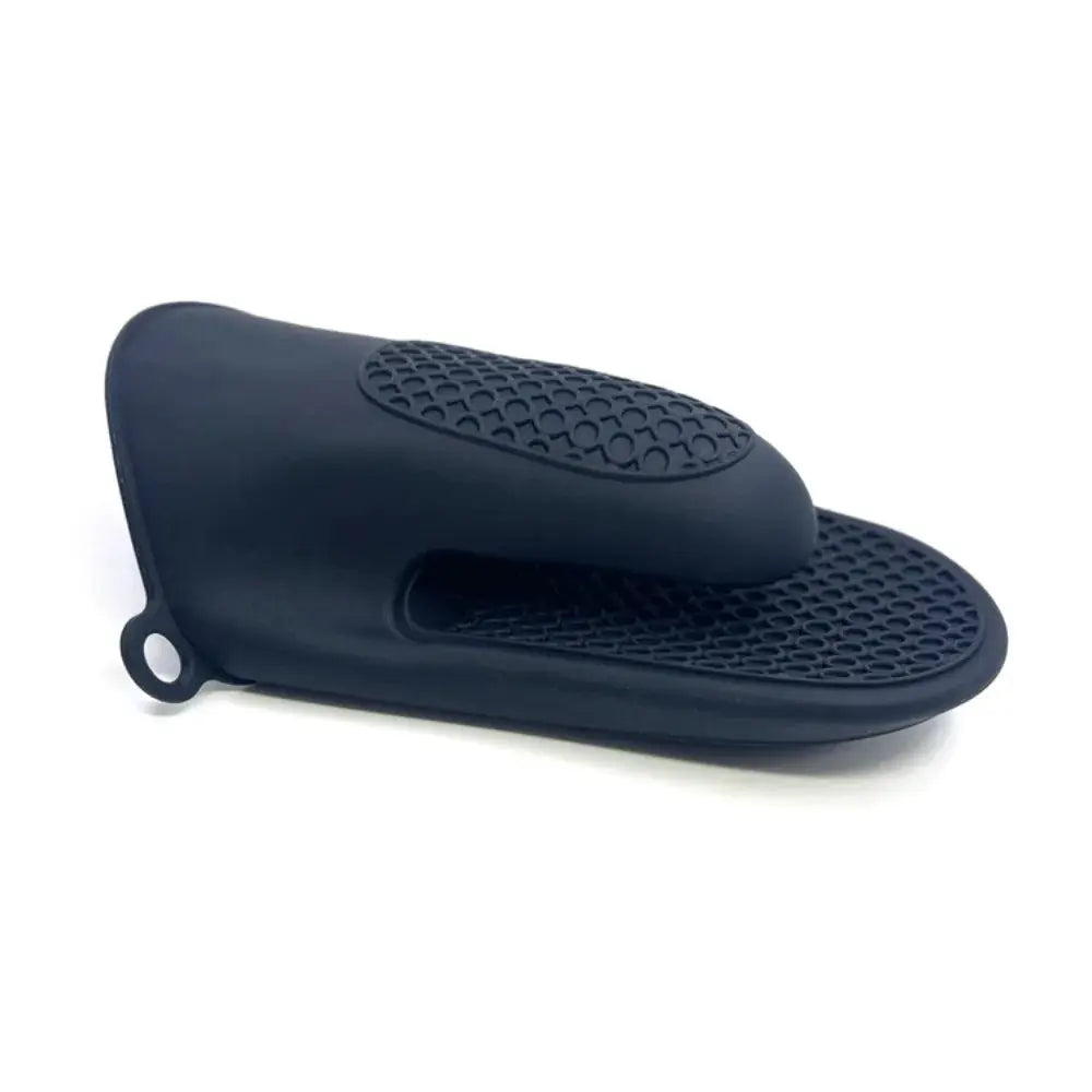 Silicone Oven Mitt | Heat Resistant | Non Slip Grip | Black Grey Red Blue