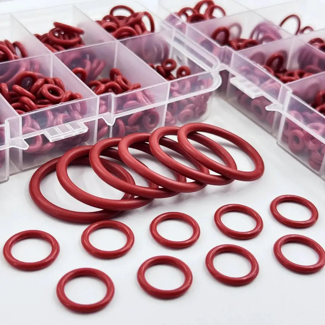 351Pcs Silicone O-Ring Seal Set, Heat Resistant & Oil Resistant O-Ring Combo Pack for Automotive Repair and Water Pipe Sealing from PriceLows™
