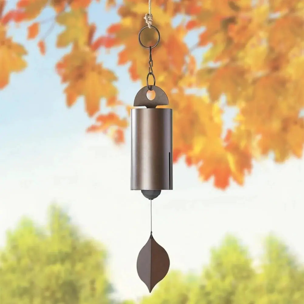 Copper Windchimes Retro Style Serenity Bell Wind Chimes Deep Resonance Metal Deep Tone Cylinder for Outdoor Patio Decor from PriceLows™