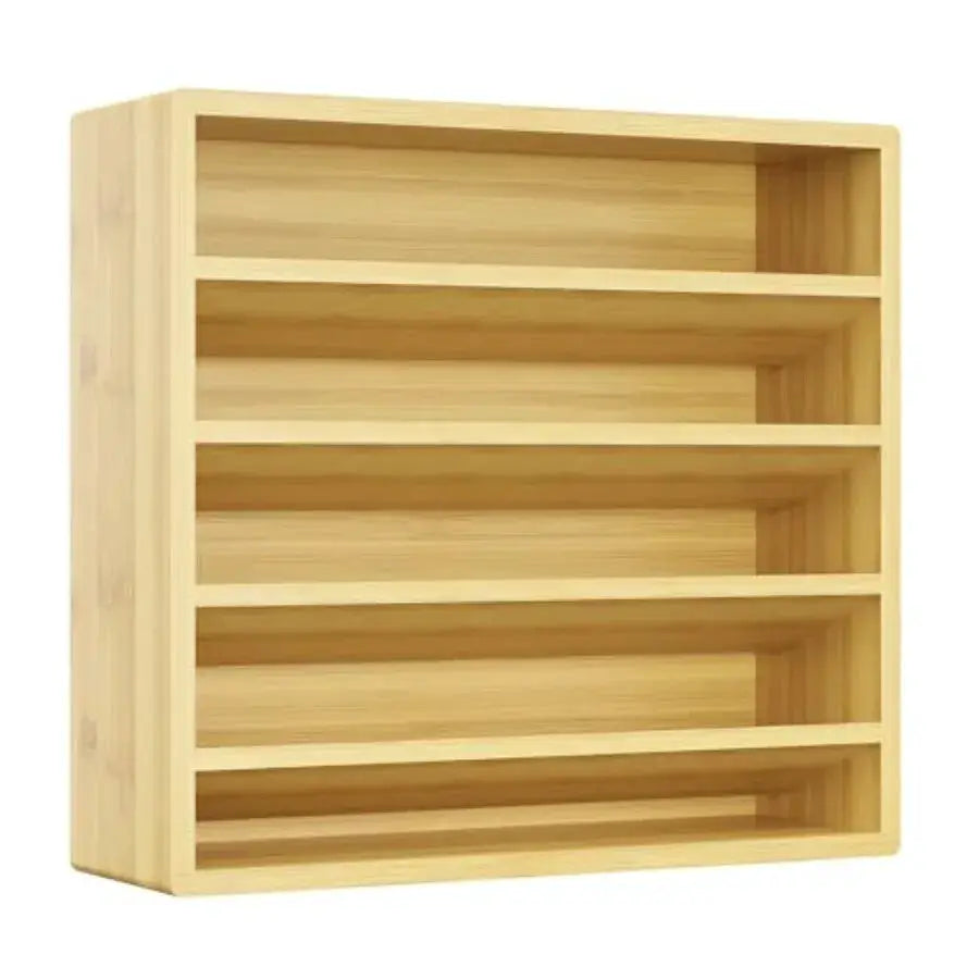 Freestanding Seasoning Rack for Countertop, Cupboard, Pantry, Kitchen, 13.18 x 4.13 x 12.2 inches Spice Jars Not Included from PriceLows™
