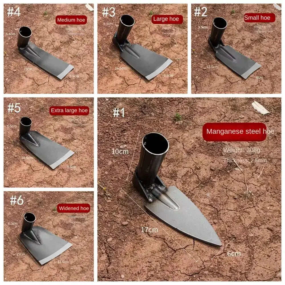 Durable Garden Hoe Household Outdoor Farming Tools Forging Weeding Hoe for Digging Soil Planting Vegetables Flowers from PriceLows™