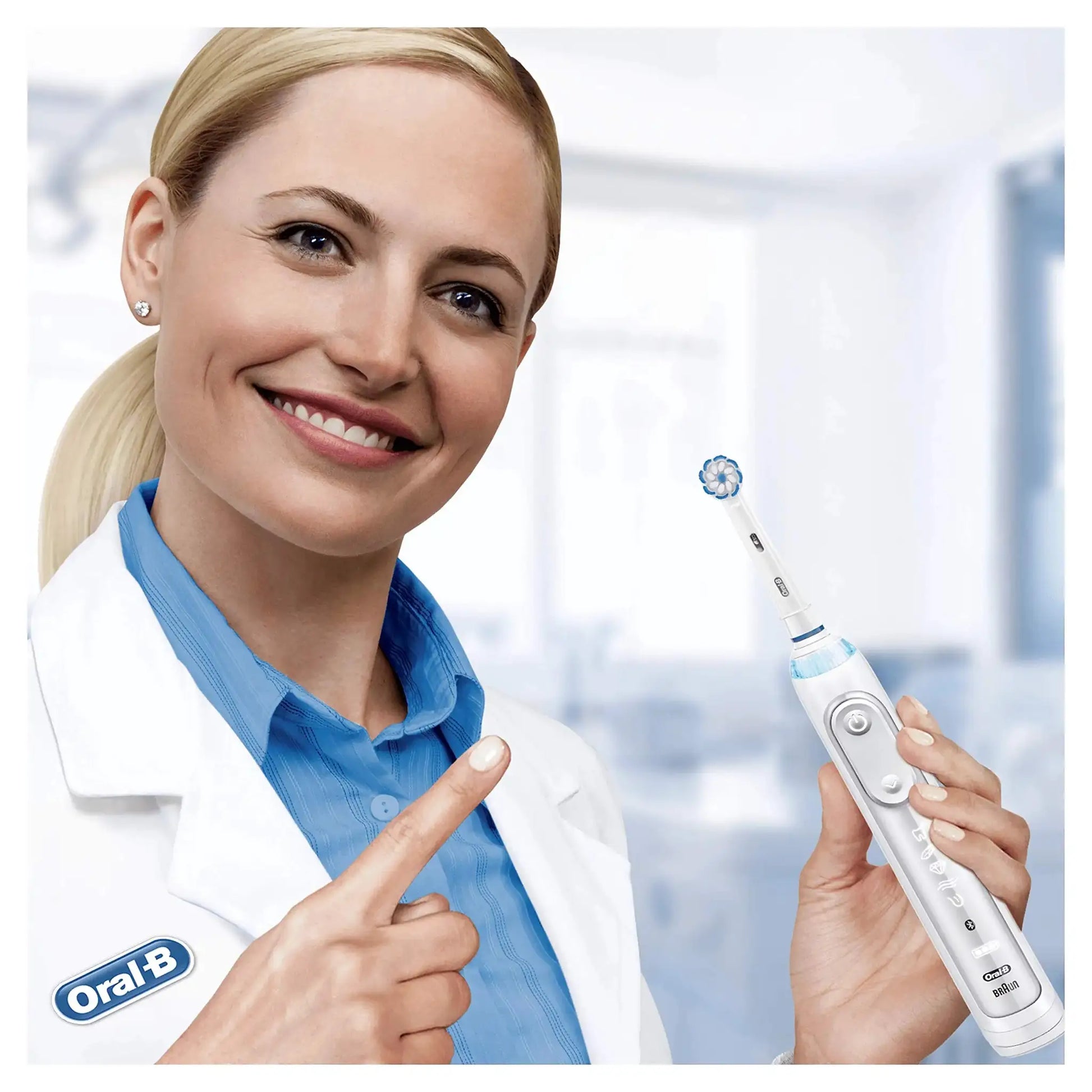 Oral-B EB60 Sensi Ultrathin Replacement Electric Toothbrush Heads Clean and Care Sensitive Original Refill Tooth Brush for Adult from PriceLows™