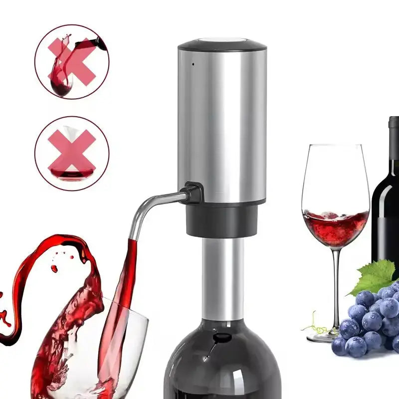 Rechargeable Electric Wine Aerator Dispenser Automatic Wine Decanter Intelligent Electric Wine Dispenser Party Kitchen Tool Gift from PriceLows™