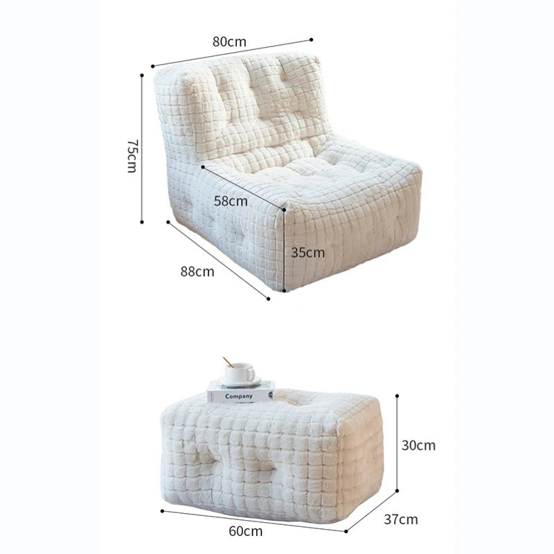 Tatami Sofa | Backrest | EPS Filler | 80x70x30 cm Single