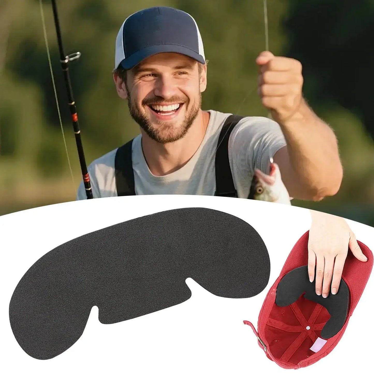 Hat Sweat Liners | Polyester | Odor Resistant | 10 Pack