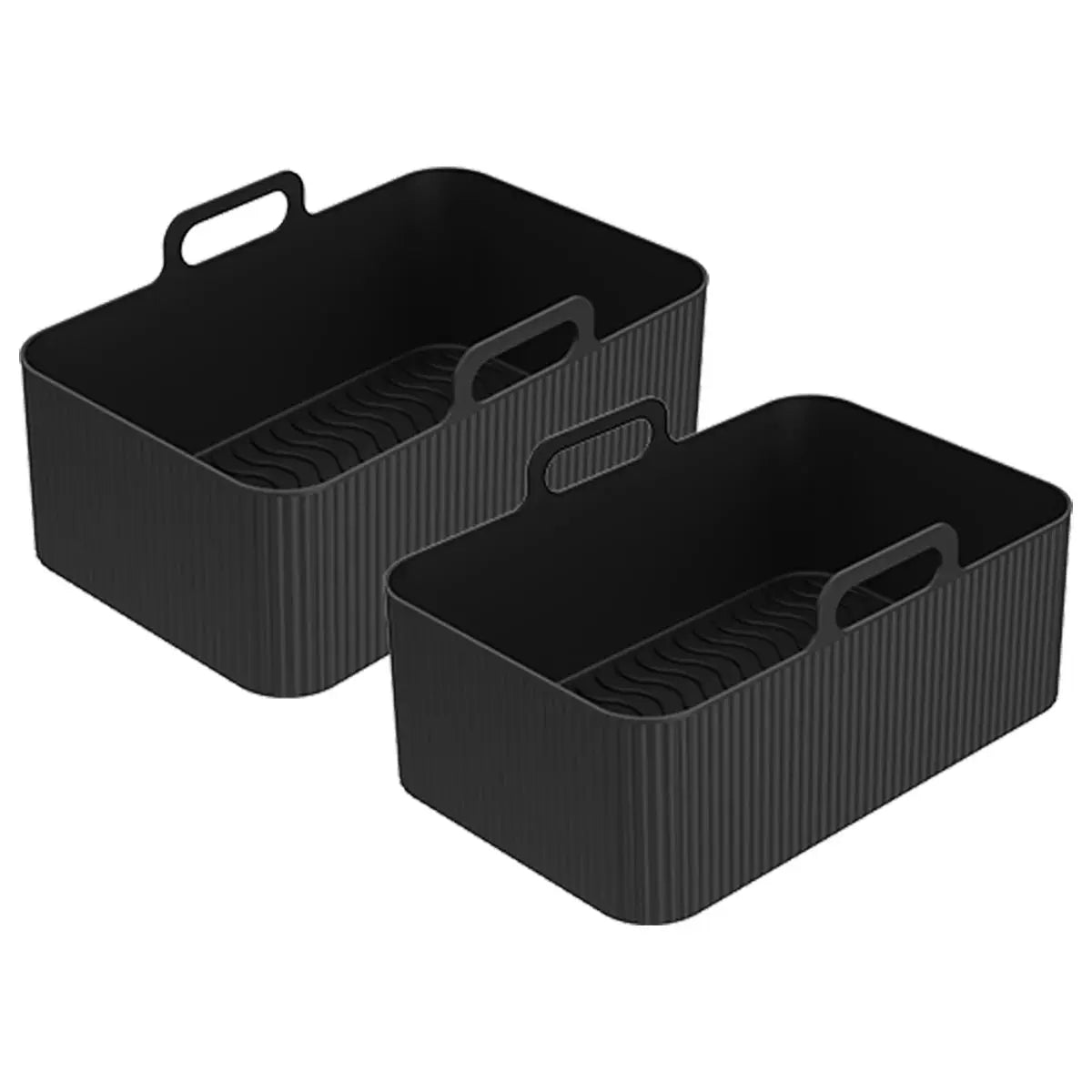 Air Fryer Silicone Tray | Reusable | Dual Basket | Ninja Compatible 1 or 2