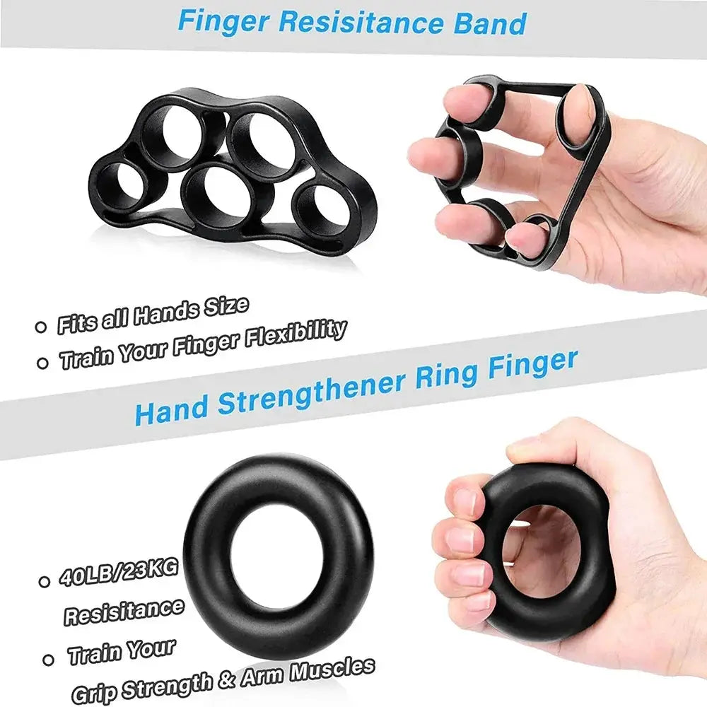 Hand Grip Strengthener | Adjustable Tension Control | Arm Wrist Rehab