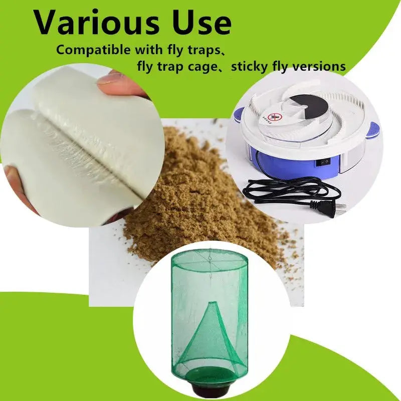 10/5 Packs/Set Of Fly Bait Non-toxic Fish Bone Meal Fly Bait Attractant Pesticide-Free Safe Environmentally Pest Control Product from PriceLows™