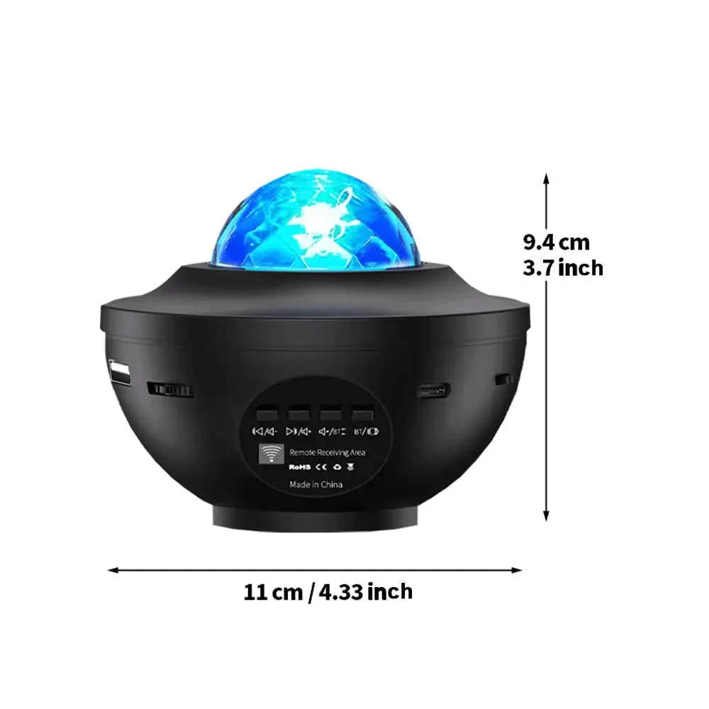 LED Night Light | Bluetooth Music Player | Starry Sky Projector | USB Powered