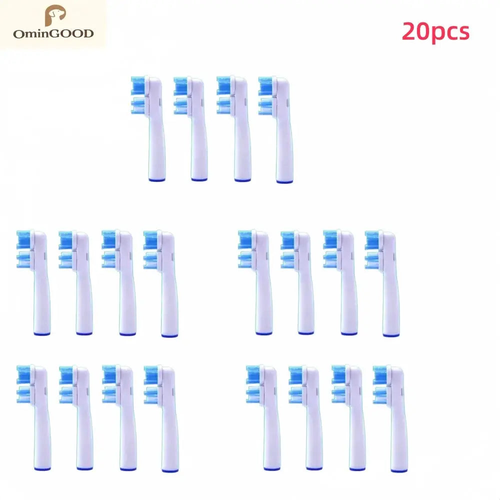4-24pcs Dual Clean Replacement Brush Head Compatible with OralB Electric Toothbrushes Fit 100 500 1000 2000 3000 5000 6000 7000 from PriceLows™