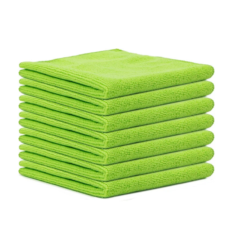 Microfiber Cleaning Cloths | 12 Pack | 4 Color Assortment | 11.5 By 11.5 Inches