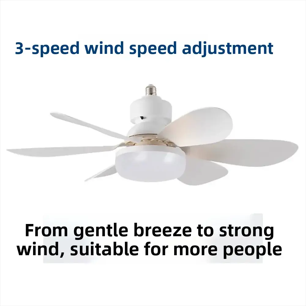 LED Ceiling Fan Light | 30W-40W Dimmable | E27 Socket | Remote Dimming